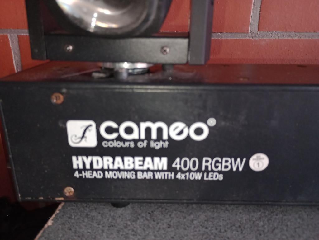 Cameo HYDRABEAM 400 RGBW quad LED moving heads, Muziek en Instrumenten, Ophalen, Zo goed als nieuw