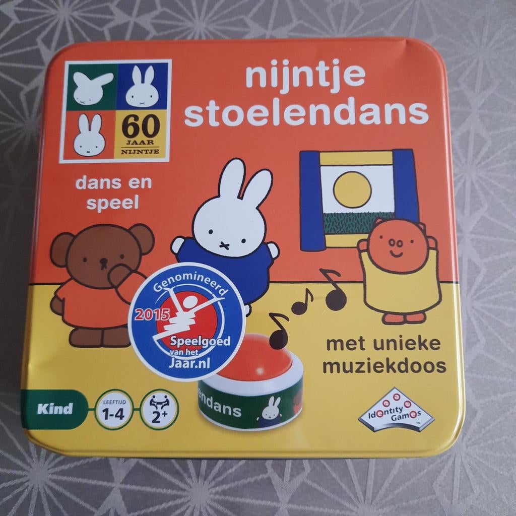 NIJNTJE STOELENDANS* SPEL vr kinderen 1 tot 4 jaar *PERFECT*, Kinderen en Baby's, Speelgoed | Overig, Zo goed als nieuw, Jongen of Meisje