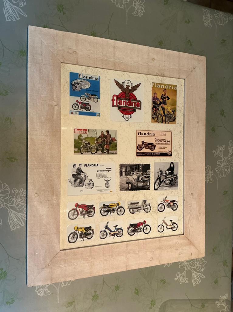 FLANDRIA mixt decokader, Fietsen en Brommers, Brommers | Oldtimers, Ophalen of Verzenden