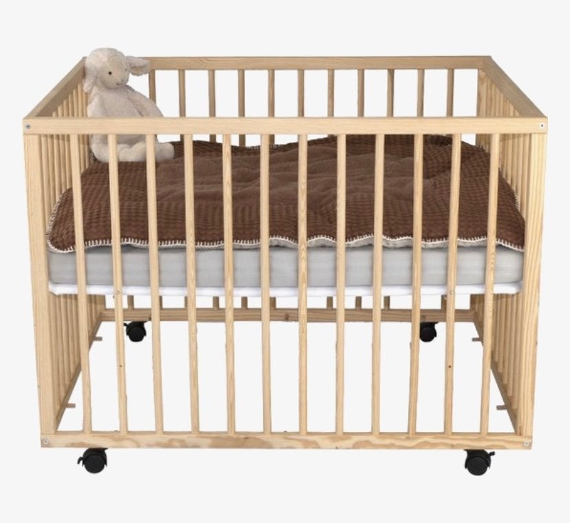Babypark 80x100 - 2 hoogtes - inclusief matras, Kinderen en Baby's, Babyparken, Ophalen, Zo goed als nieuw, Rechthoekig, In hoogte verstelbaar
