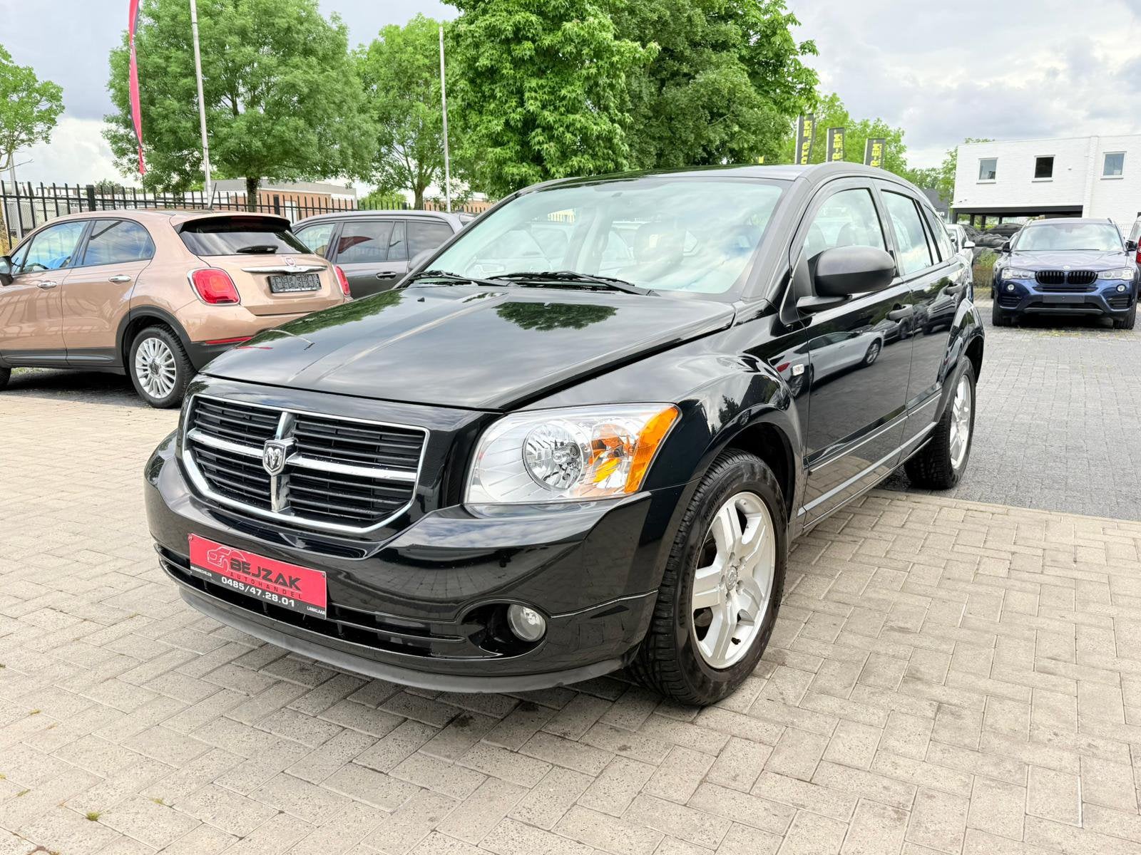 Dodge Caliber 1.8i 150pk Nieuwstaat 1jaar Garantie, Auto's, Zwart, Bedrijf, Handgeschakeld, Grijs
