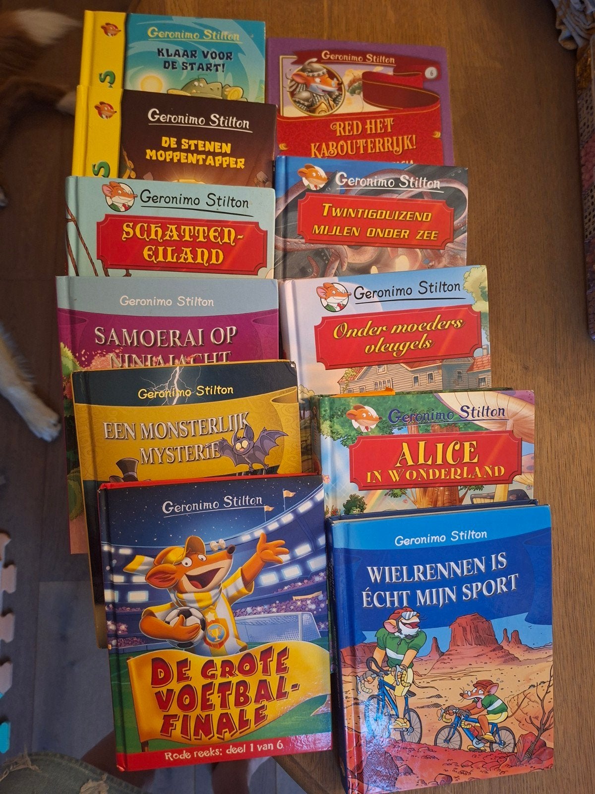 Leesboeken Geronimo Stilten en Thea Stilton., Boeken, Ophalen, Zo goed als nieuw, Lewis Carroll; Geronimo Stilton, Fictie algemeen