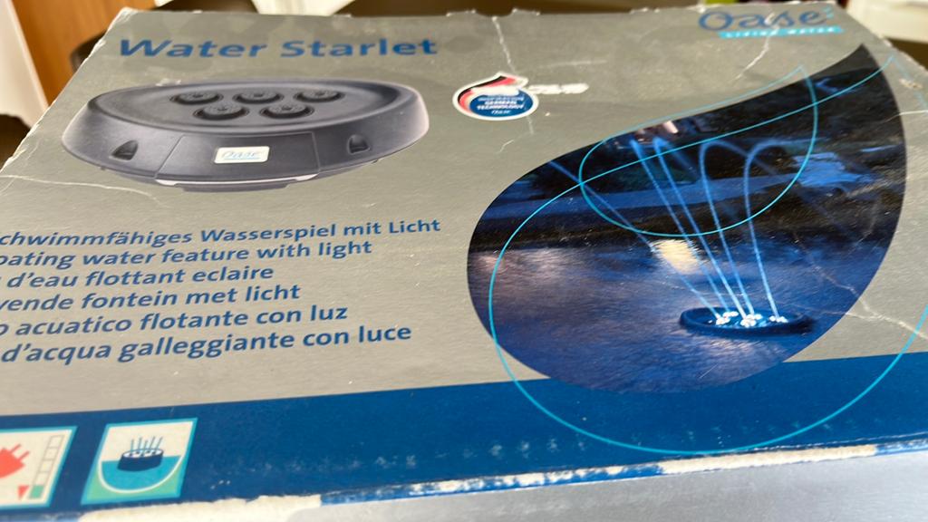 Kit de jeu d’eau et fontaine flottante marque Oase, Enlèvement ou Envoi, Comme neuf