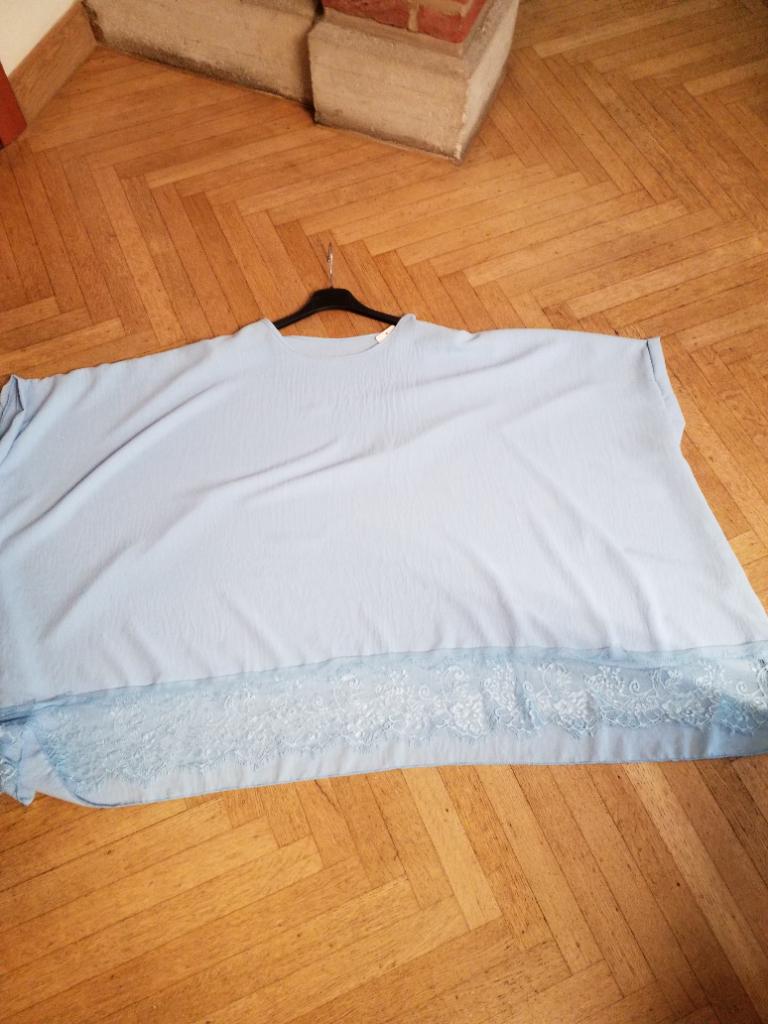 Oversized tuniek, Blauw, Blouse of Tuniek, Nieuw, Ophalen of Verzenden