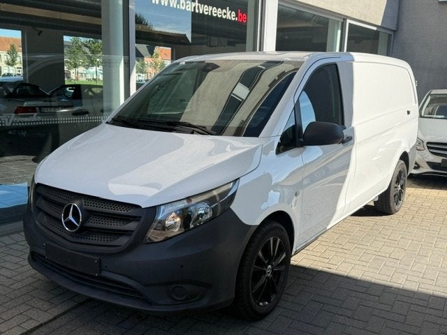 Mercedes Vito 119cdi Automatic-Airco-Cam-CarPlay- Km 48.500,, Auto's, Automaat, Dealer onderhouden, 4 cilinders, Wit