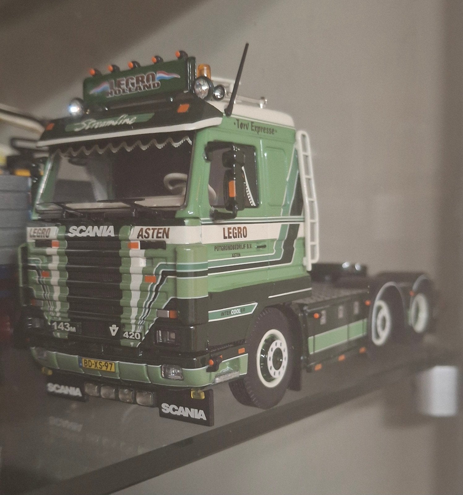 Tekno Scania  Legro uit Asten, Ophalen of Verzenden, Tekno