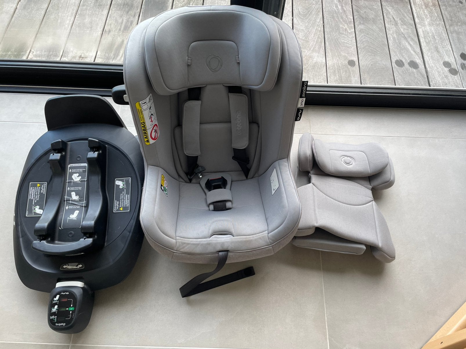 Siege auto enfant bugaboo by nina et base isofix 360 bugaboo, Enfants & Bébés, Sièges auto, Enlèvement, Comme neuf, Autres marques