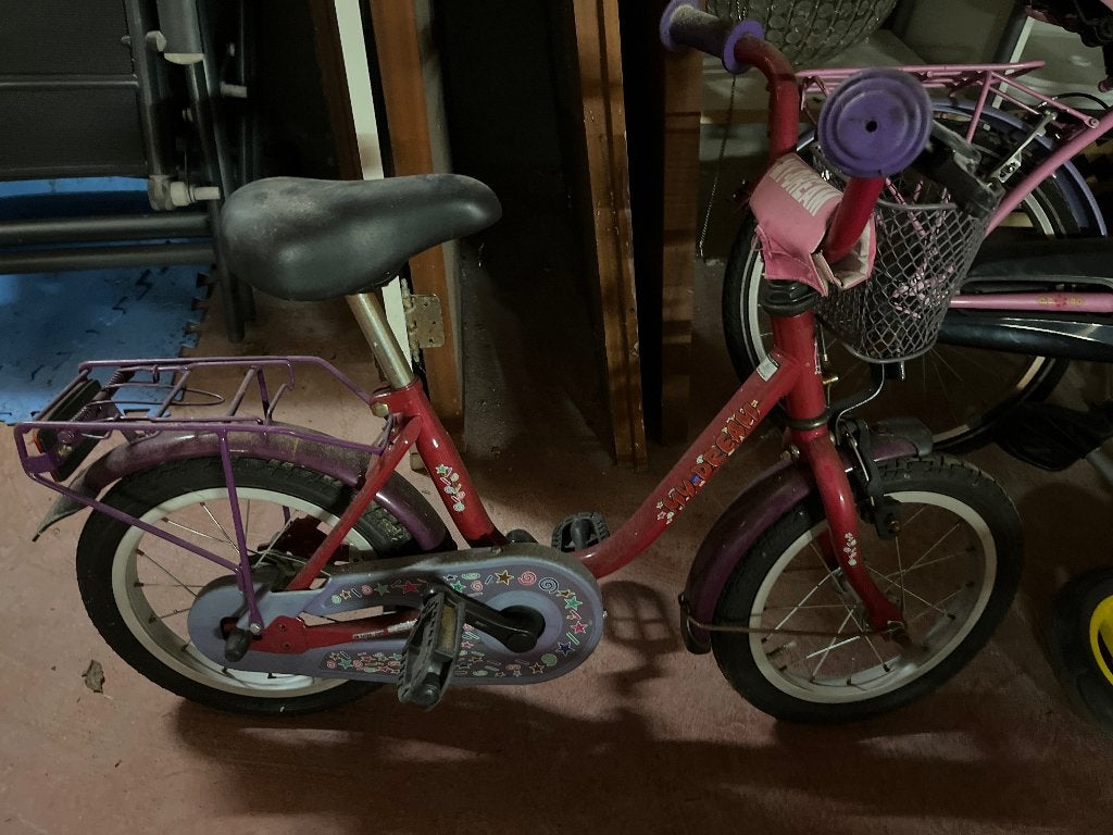 Klein fietsje, Ophalen, Gebruikt