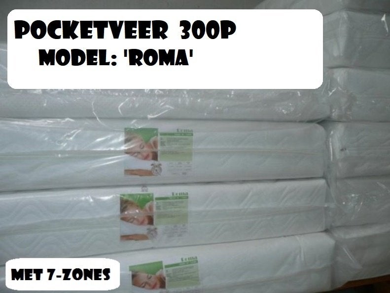 DI8 Matrassen Kwaliteit Pocketveer 6 jaar garantie +Levering, Maison & Meubles, Chambre à coucher | Matelas & Sommiers, Neuf, Matelas
