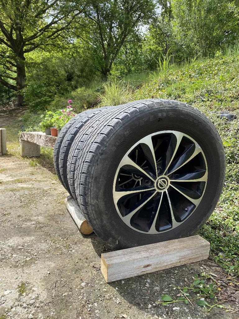 Nissan X-Trail 17 inch  velgen, Ophalen, Gebruikt, Velg(en), 265 mm