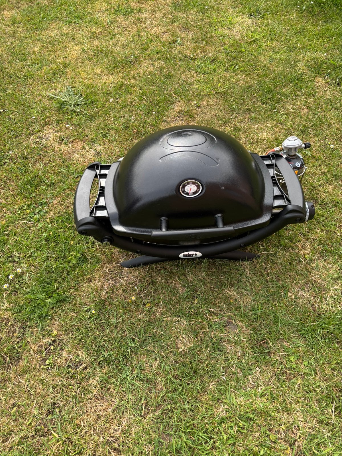 Weber gasbbq amper gebruikt, Jardin & Terrasse, Barbecues électriques, Enlèvement, Comme neuf