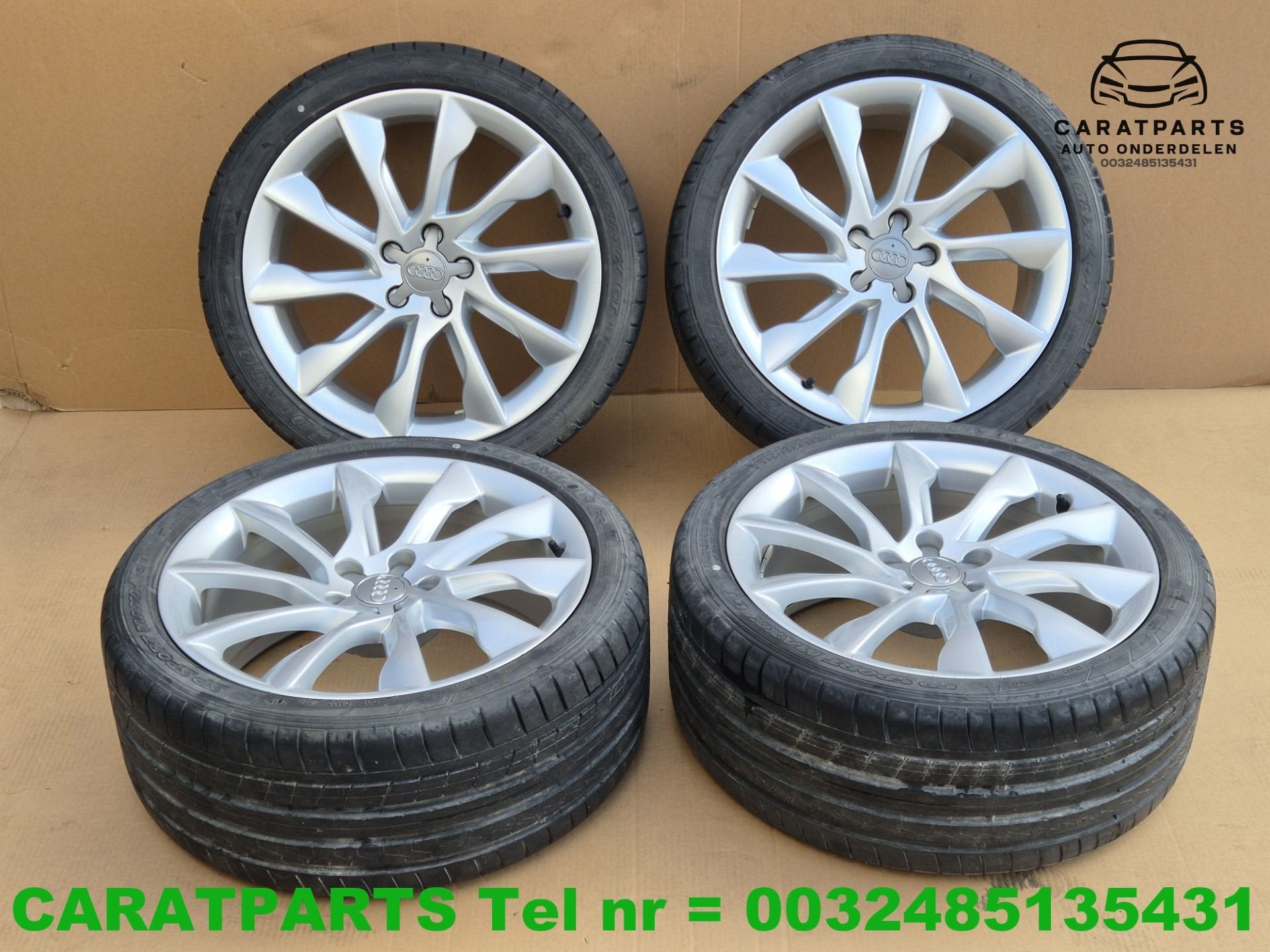 8T0601025BR Originele Audi A5 velgen a5 michelin 255 35 19, Auto-onderdelen, Banden en Velgen, AUDI AG, Gebruikt, Kundenbetreuung@audi.de