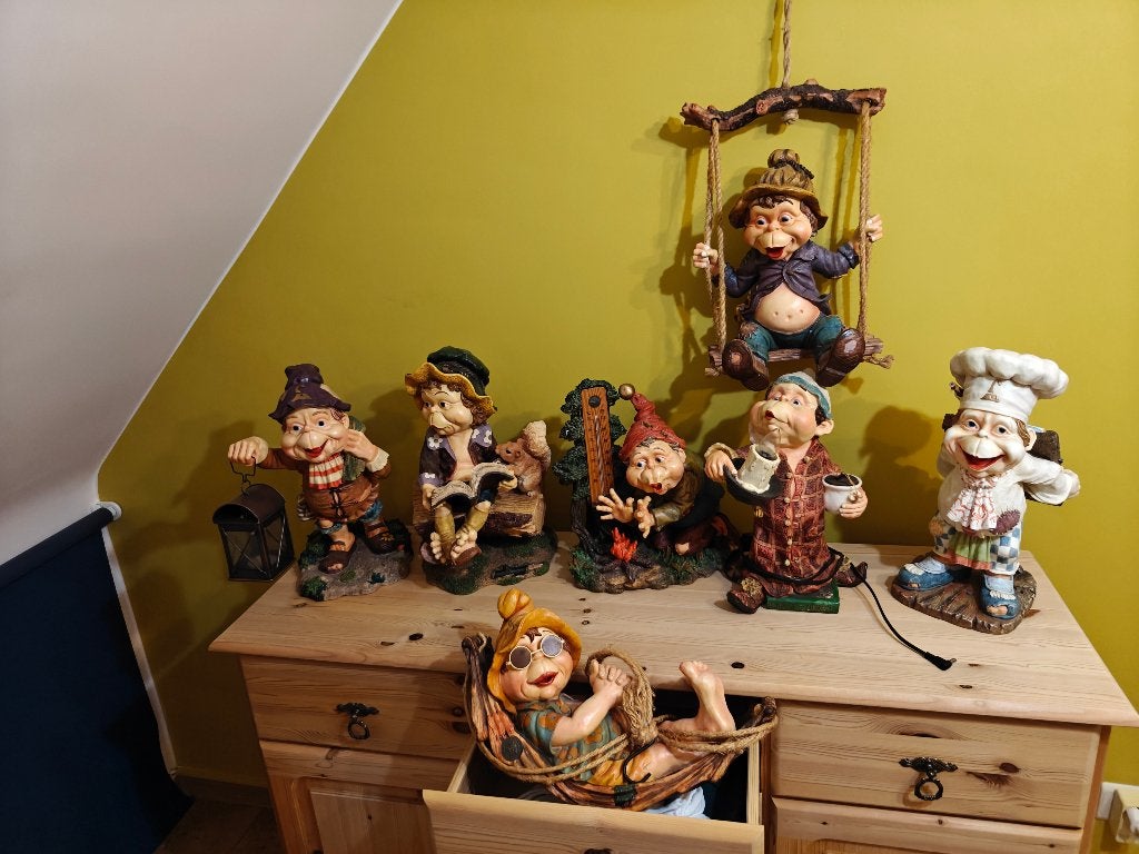7 originele personages THE LAAF COLLECTION, Verzamelen, Ophalen, Gebruikt, Beeldje of Poppetje