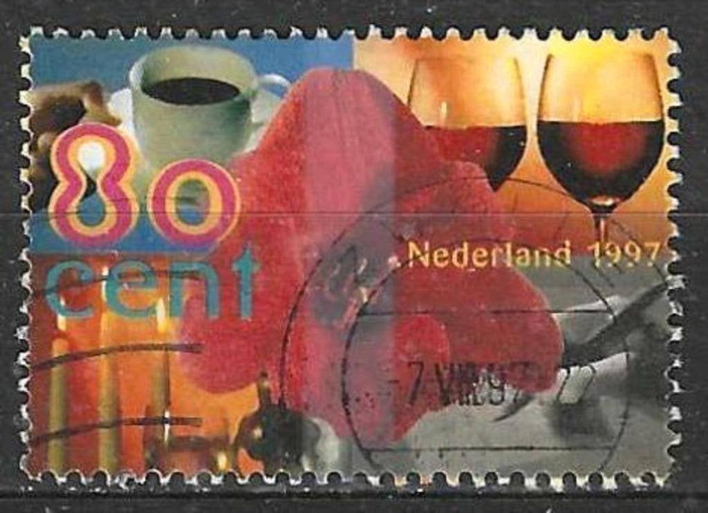 Pays-Bas 1997 - Yvert 1590 - Timbres de vœux - Aarylli (ST), Timbres & Monnaies, Timbres | Pays-Bas, Envoi, Affranchi