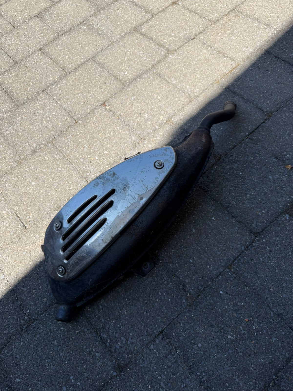 Vespa GTS 125 uitlaat, Motoren, Onderdelen | Overige, Ophalen
