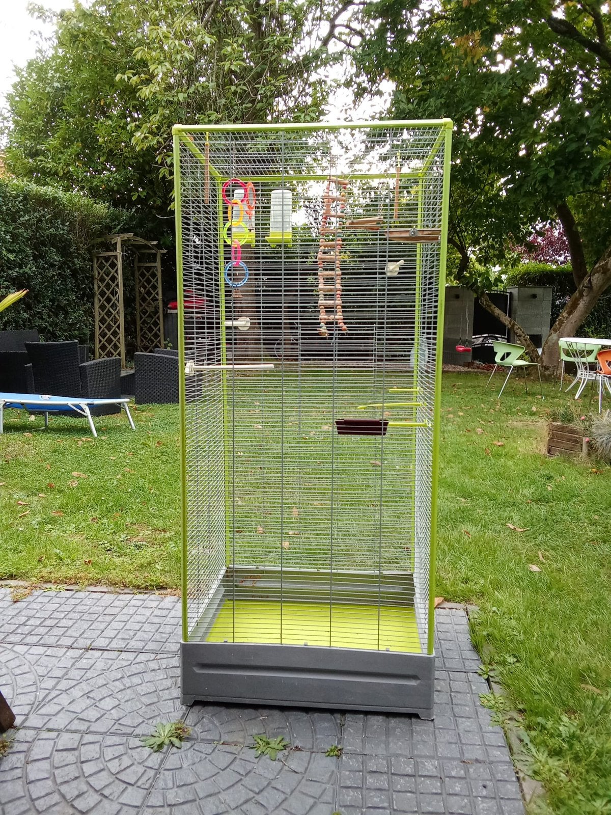 Grande cage pour oiseaux, Enlèvement, Comme neuf