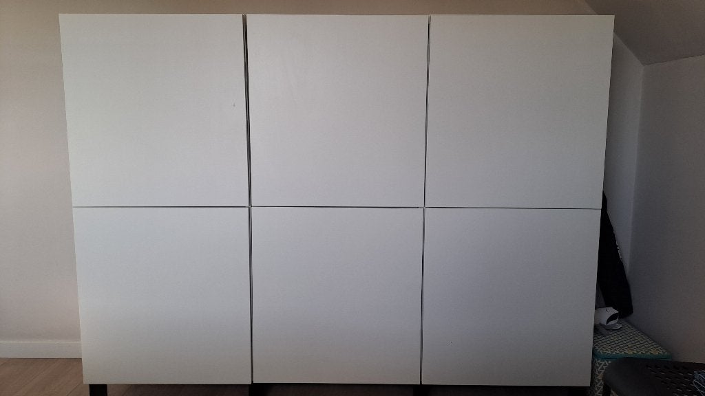 Besta dressoir drie delen, Avec porte(s), 25 à 50 cm, 150 à 200 cm, Enlèvement