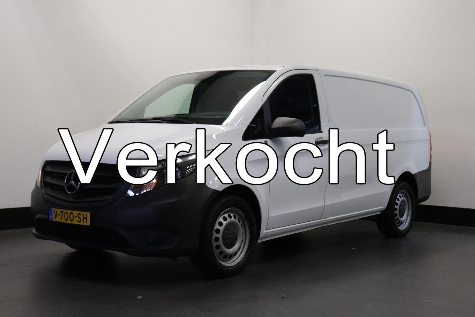 Mercedes-Benz Vito 114 CDI Lang Automaat EURO 6 - Airco - Cr, Auto's, Automaat, 158 g/km, Parkeersensor, Wit