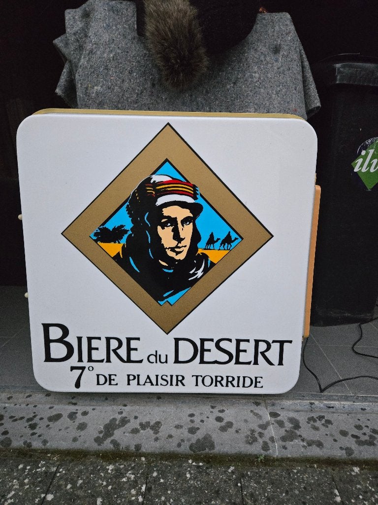 Lichtbak biere du desert mooie staat, Verzamelen, Ophalen of Verzenden