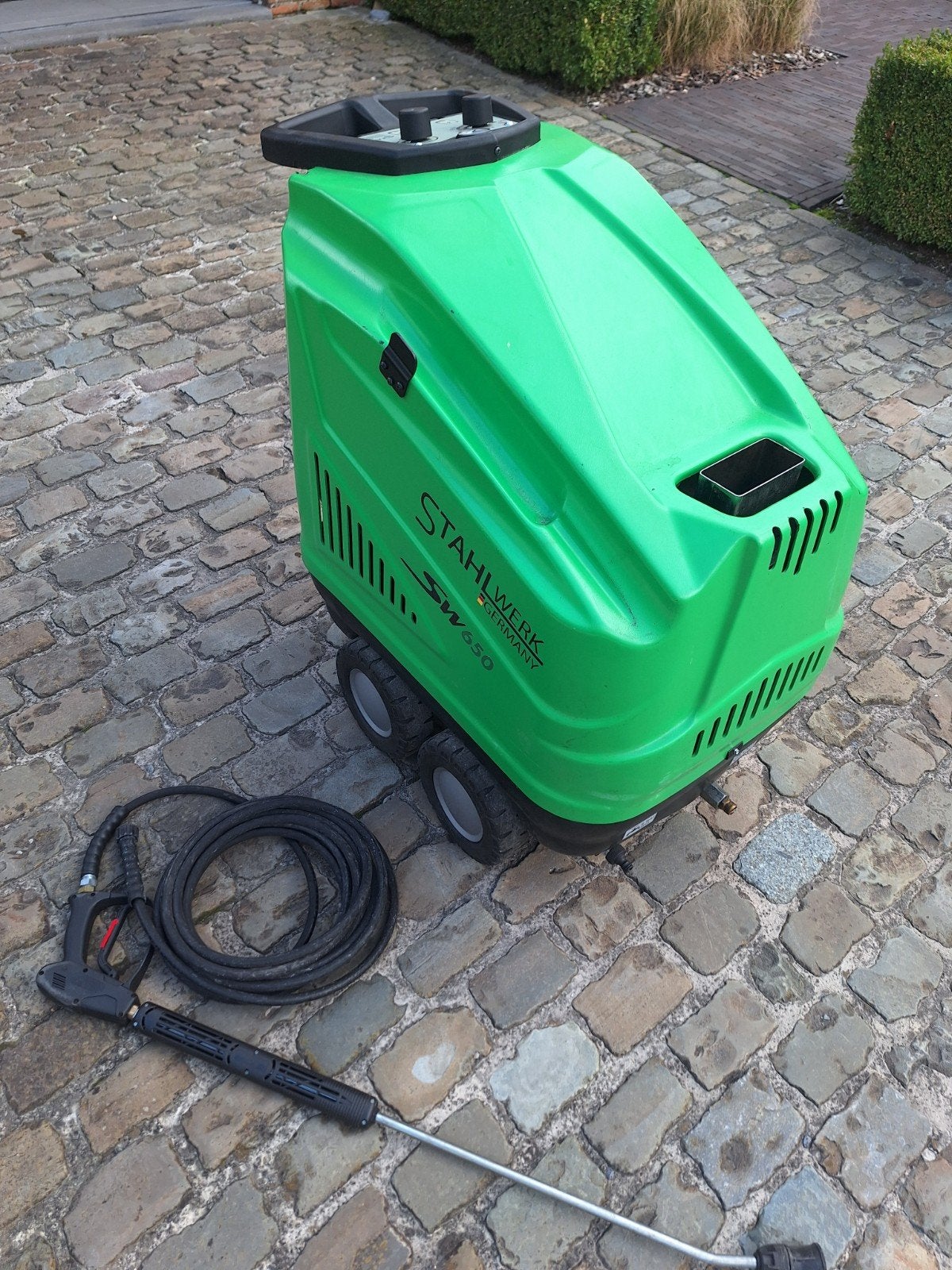 hogedrukreiniger warm water, Ophalen, Zo goed als nieuw, Stahlwerk, Elektrisch
