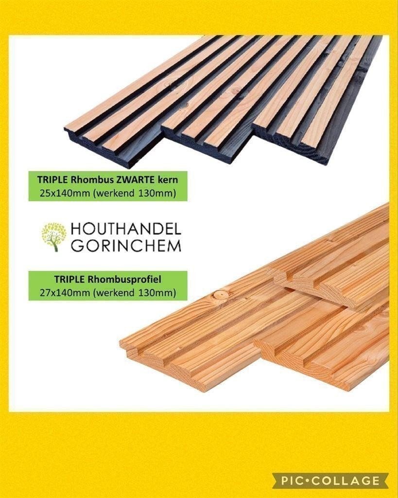 NIEUW rhombus | Plank | Douglas | Vuren, Enlèvement ou Envoi, Neuf
