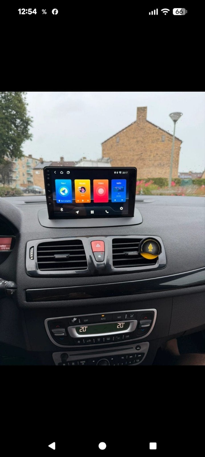 Android navigatiesysteem voor megane 3, Ophalen