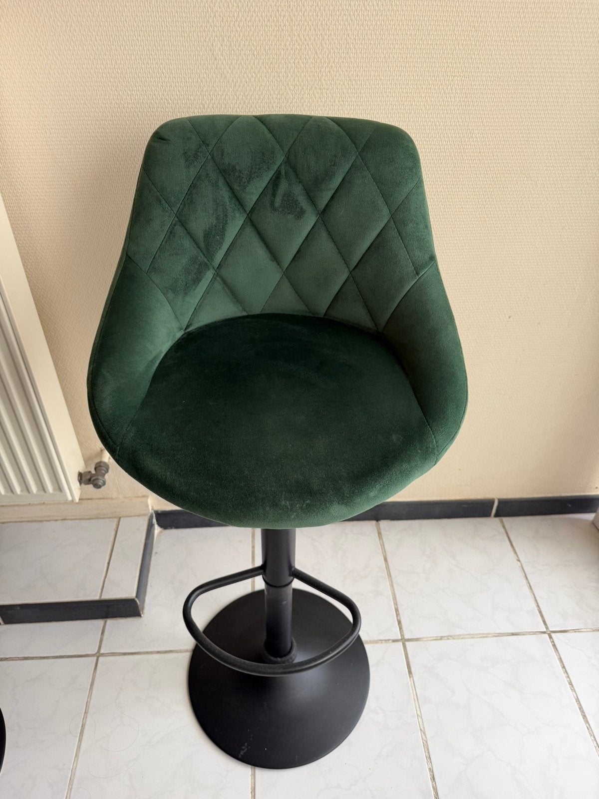4x barstoelen (BIEDEN), Ophalen, Zo goed als nieuw