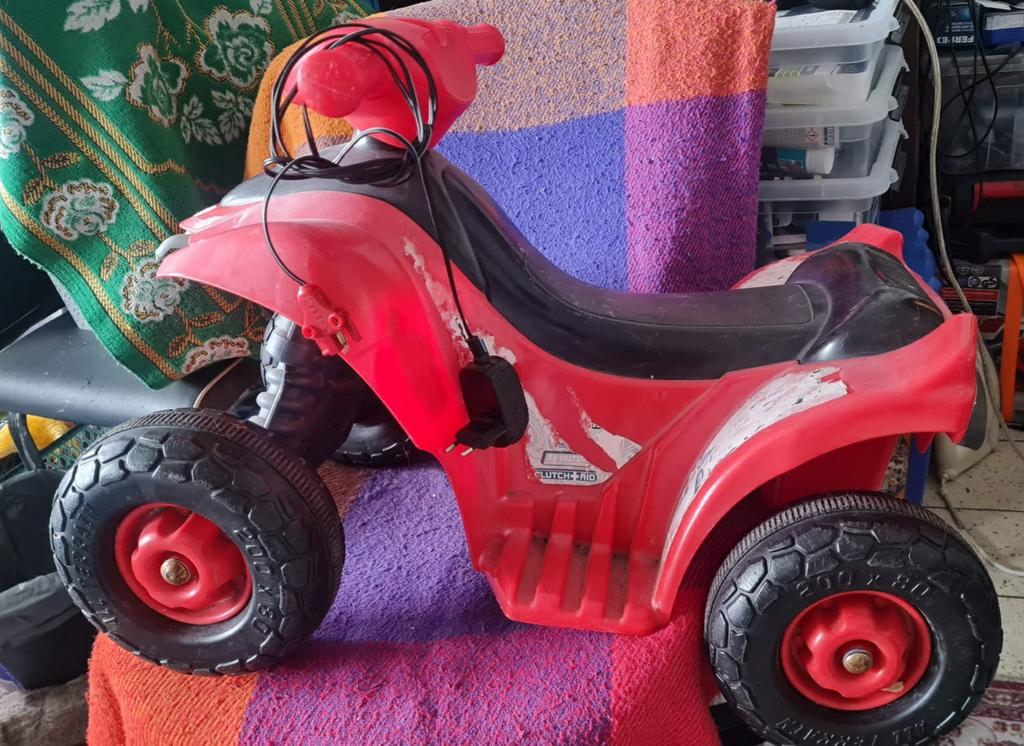 Véhicule électrique pour enfant, Enlèvement