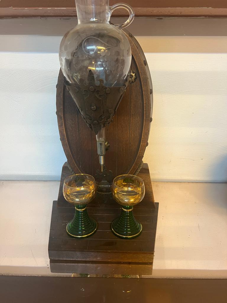 Vintage 1970 - Oostenrijk - Likeur dispenser, Ophalen