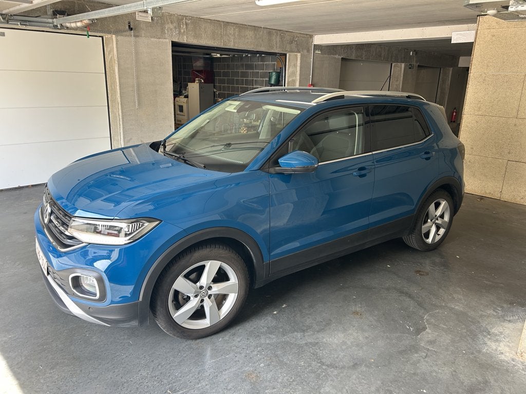 VW T-Cross DSG Automatique 85KW 115ch Full Opt, 139 g/km, Euro 6, Bleu, 5 portes