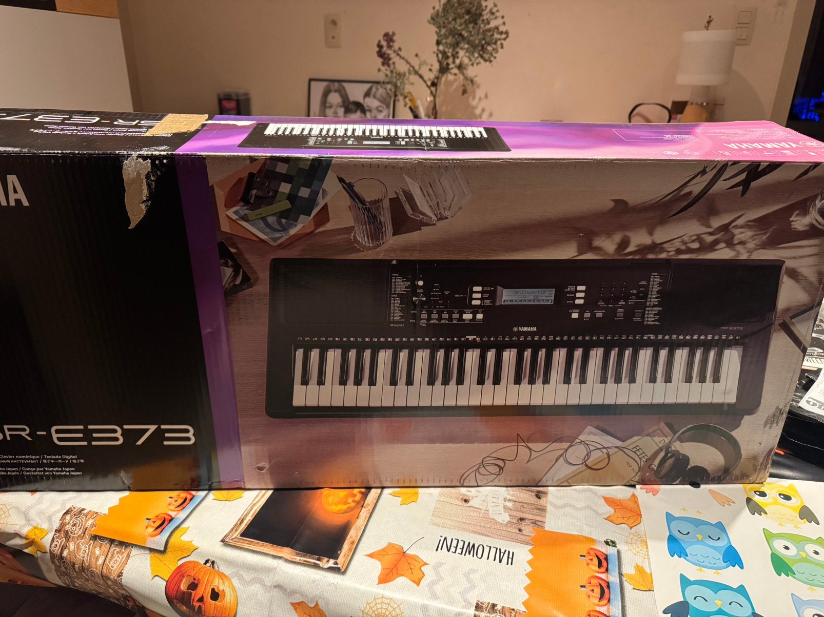 Yamaha PSR-E373 Keyboard – Nieuwstaat – Originele doos, Muziek en Instrumenten, Ophalen, 61 toetsen, Yamaha, Zo goed als nieuw