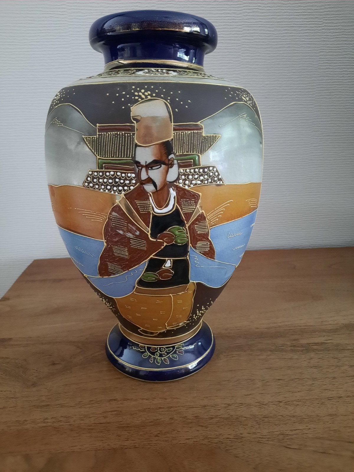 Satsuma vaas, Ophalen