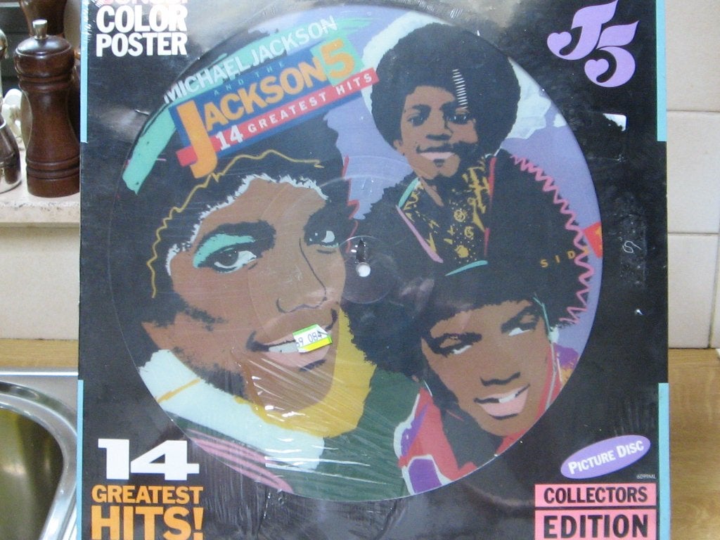 33t LP Michael Jackson & Jacksons Picture disc, LP, Ophalen of Verzenden, Zo goed als nieuw, Picture disc