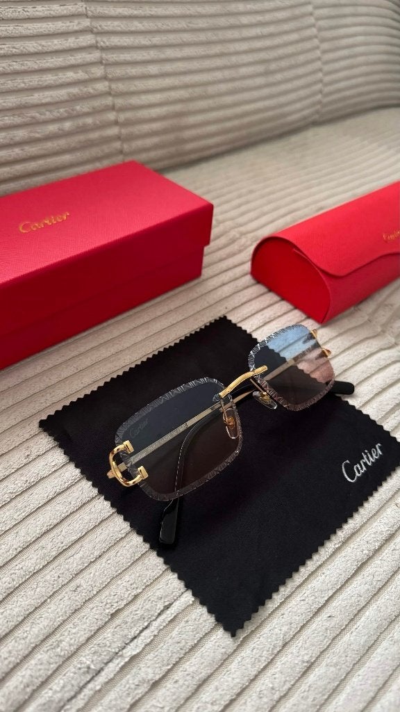 Lunettes Cartier "C" DiamondCut, Ophalen, Nieuw, Bril