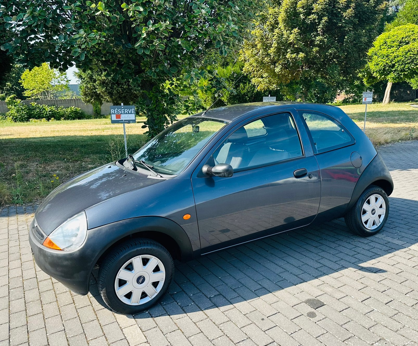 Klaar om in te schrijven, Auto's, Ford, Particulier, Ka, ABS, Euro 4, Wit, Ophalen