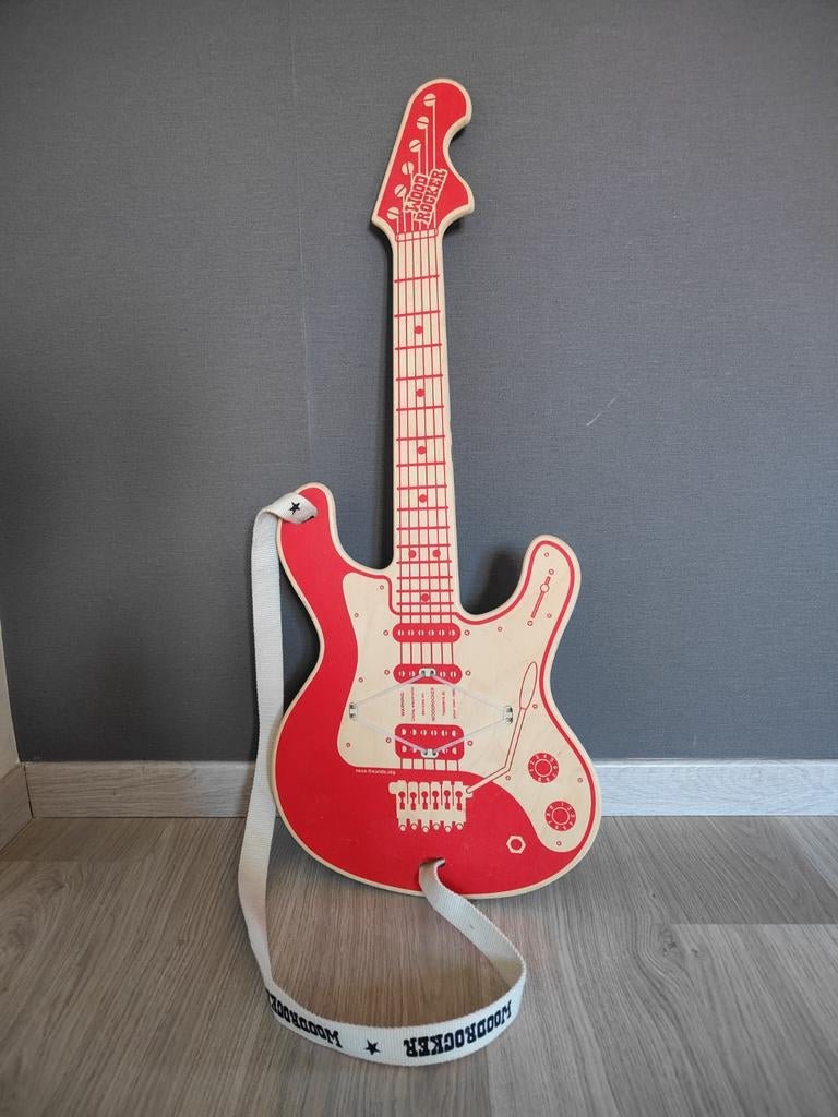 Mooie houten gitaar in goede staat., Ophalen