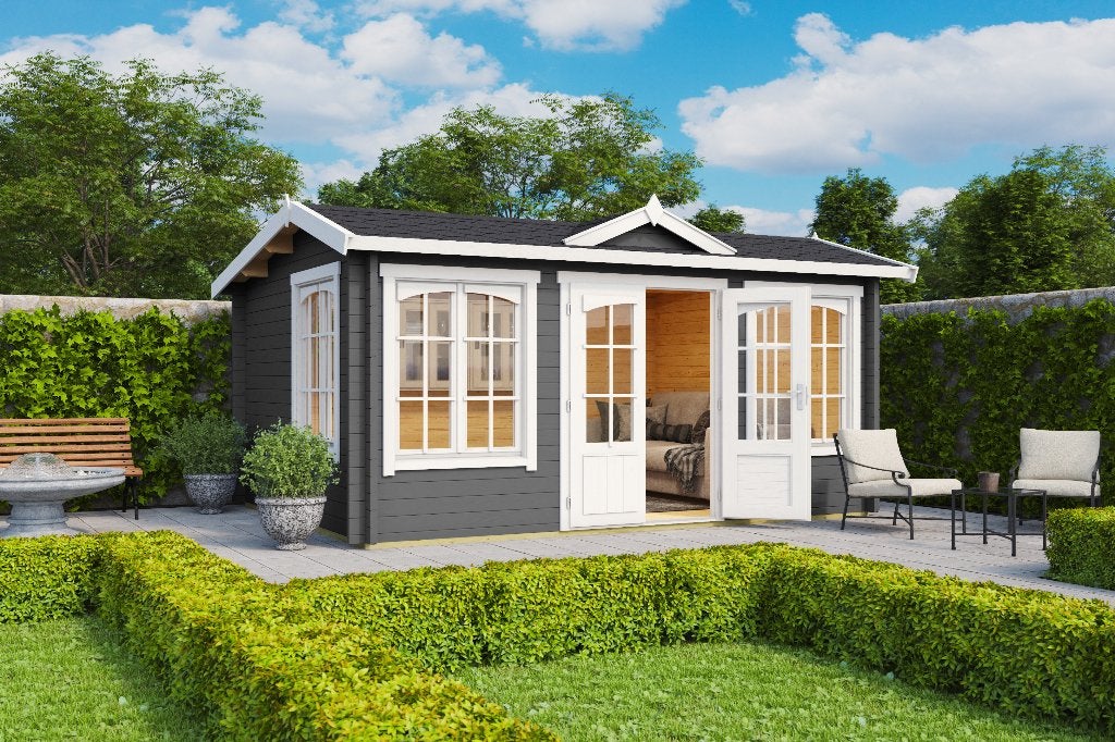 NOUVELLE cabane en rondins Windsor 44, Envoi, Neuf