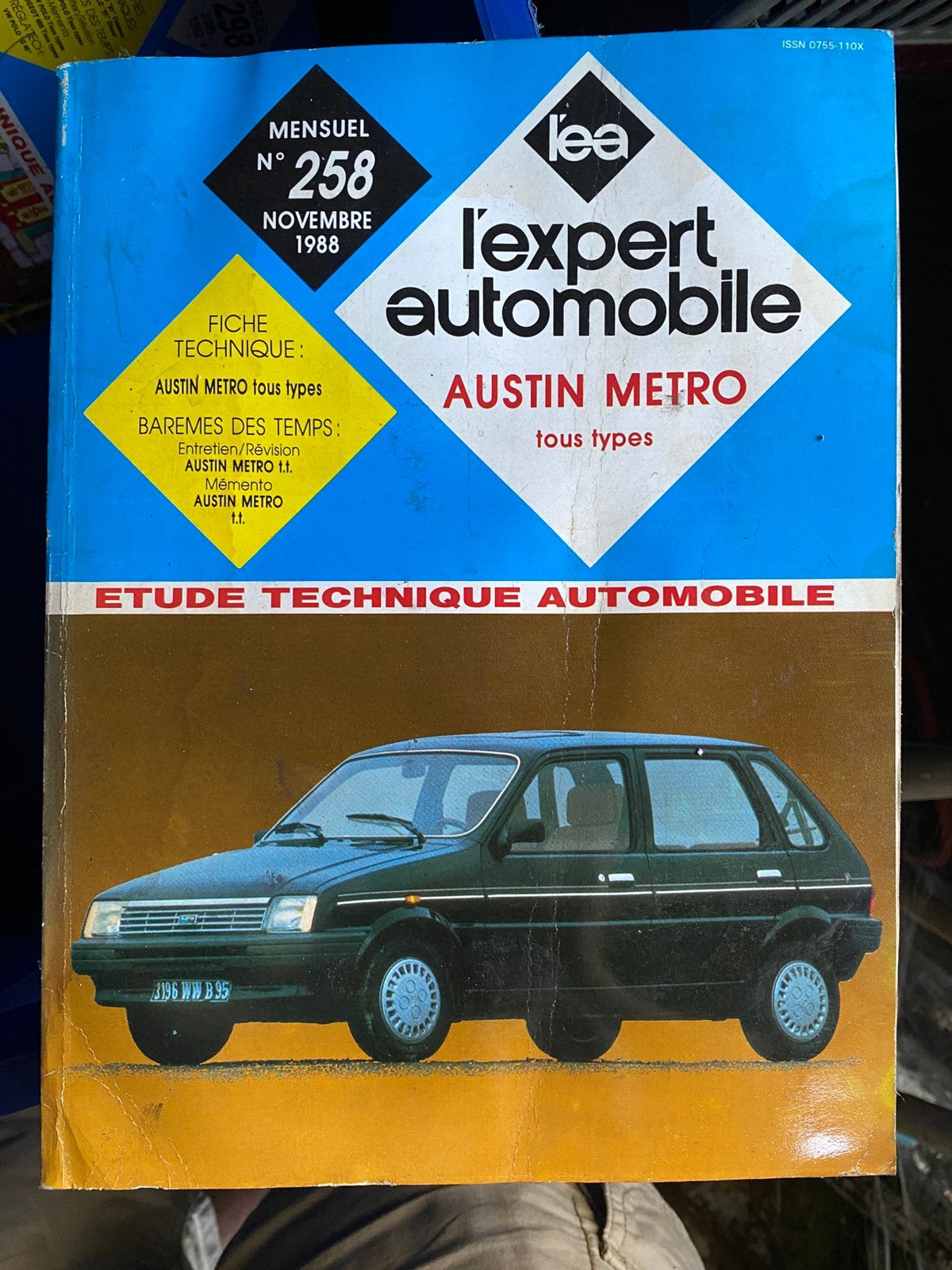 Manuel technique austin metro, Enlèvement ou Envoi