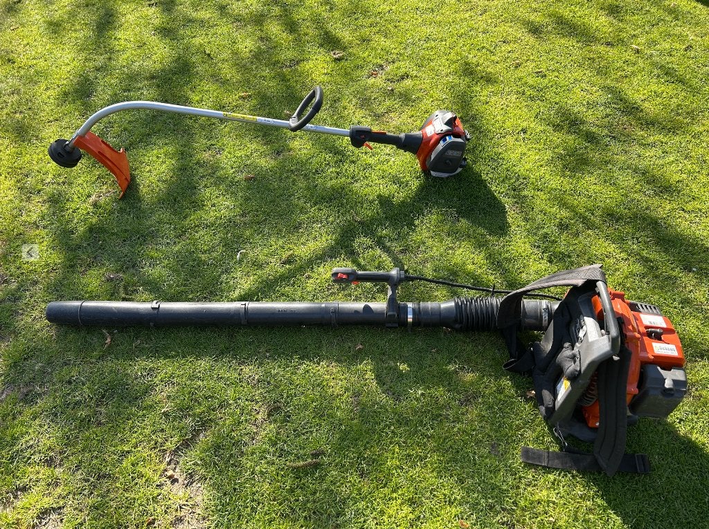 Bomaaier en bladblazer, Tuin en Terras, Bosmaaiers, Ophalen, Benzine, Zo goed als nieuw, 10 tot 30 cm