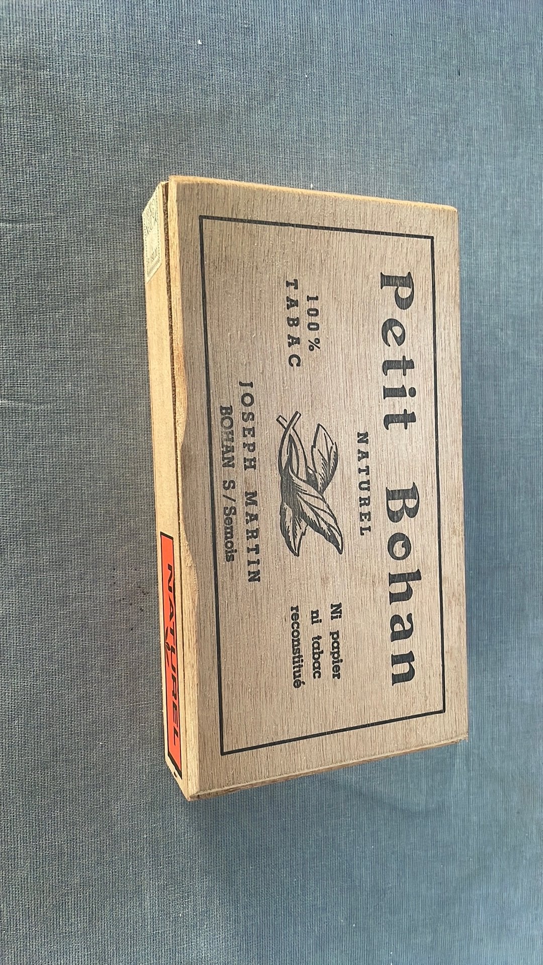Pour collection j martin boîte bois petit bohan s/semois, Enlèvement ou Envoi, Comme neuf