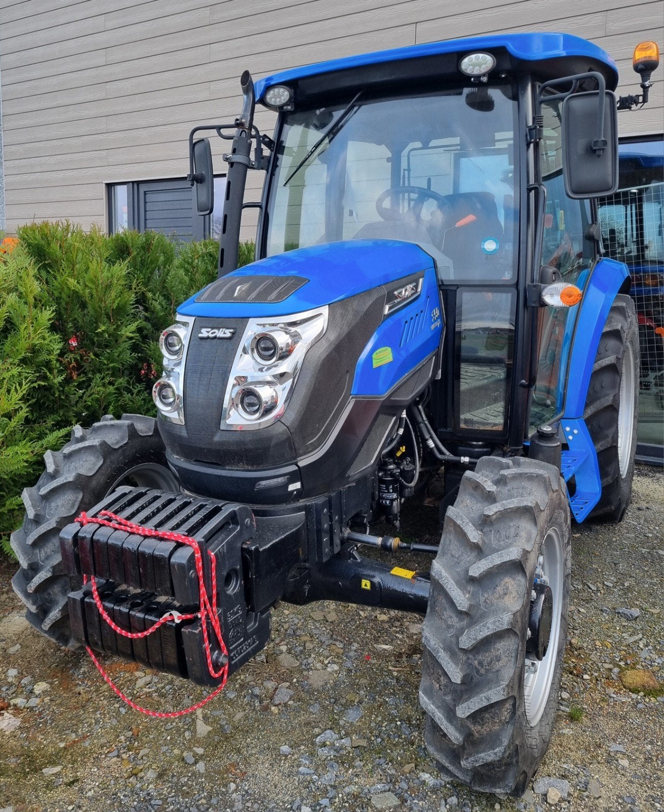 tracteur solis 50, Enlèvement