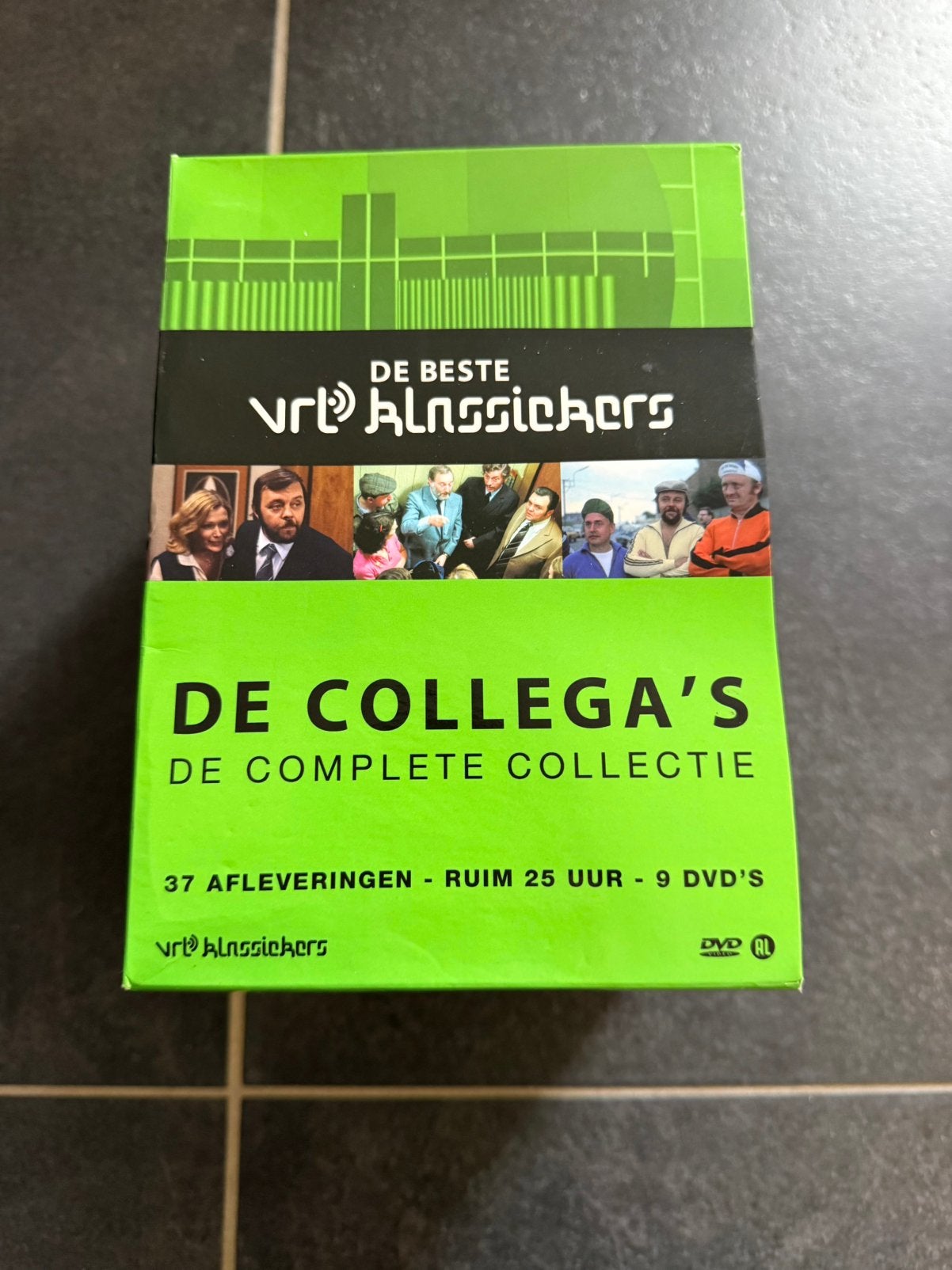 9 dvd box De collega’s complete serie vrt klassiekers, Alle leeftijden, Ophalen of Verzenden, Zo goed als nieuw