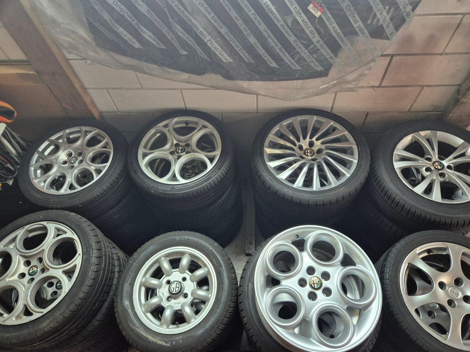 Jantes sport Alfa Romeo, 14 pouces, Pneus hiver, Pneu(s), Enlèvement