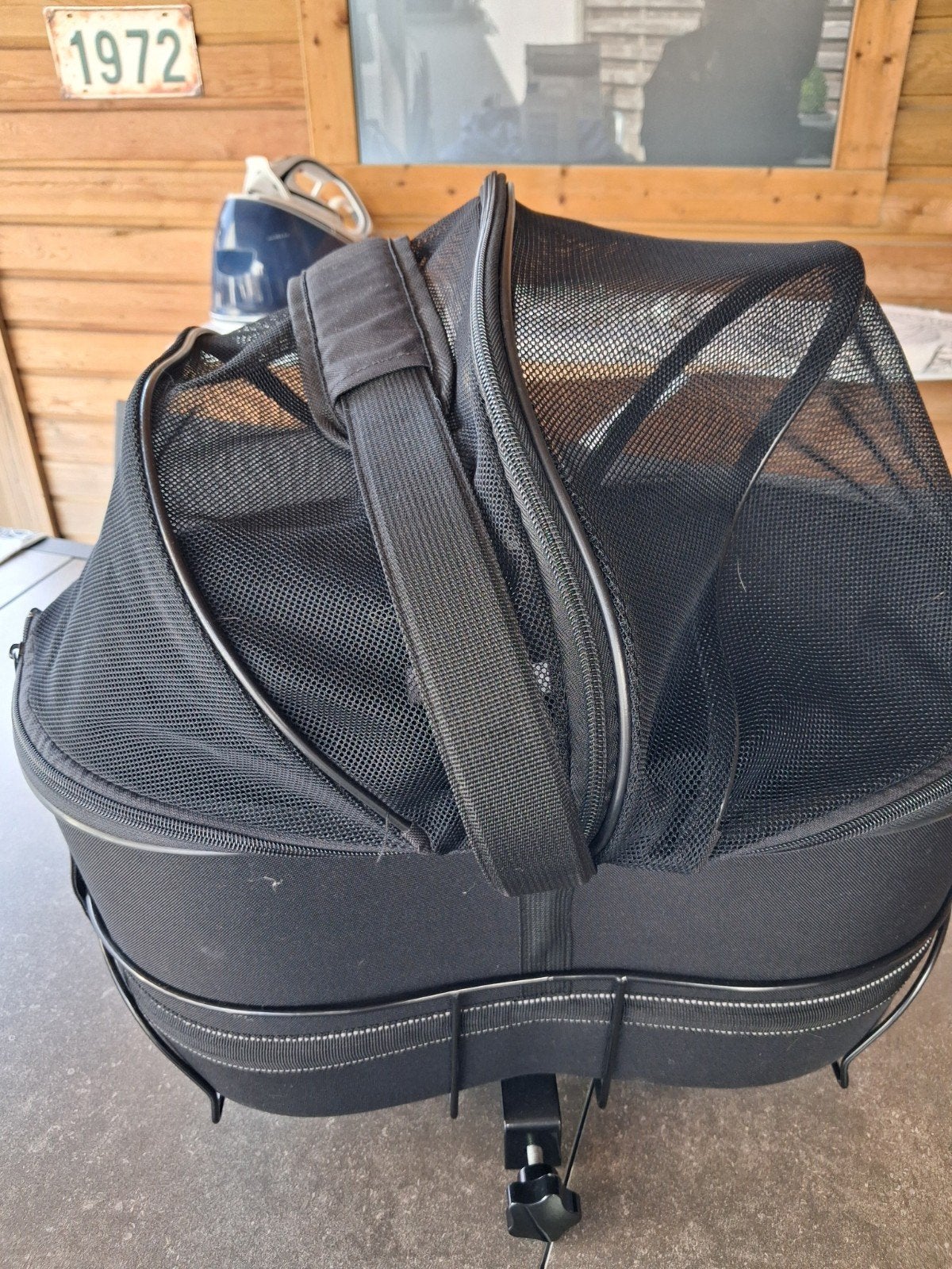 Panier à vélo pour chien, Enlèvement