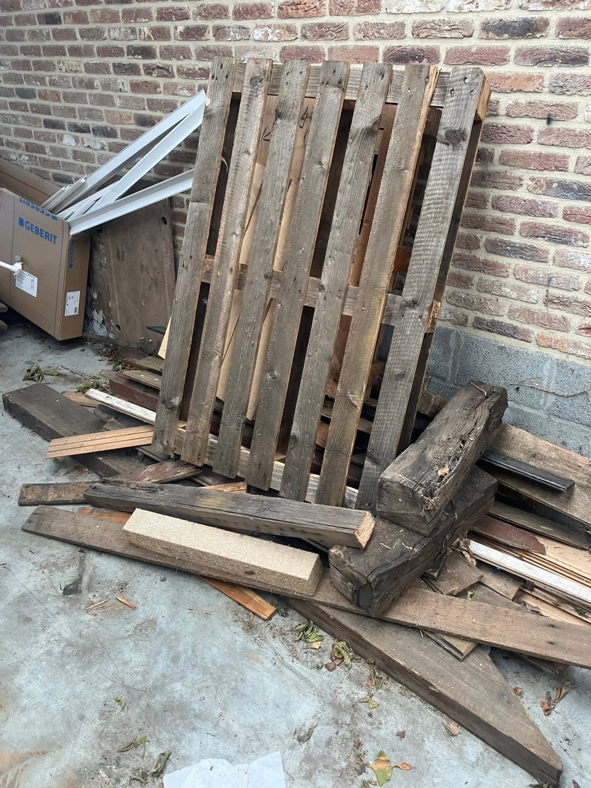 Gratis brandhout., Tuin en Terras, Brandhout, Ophalen