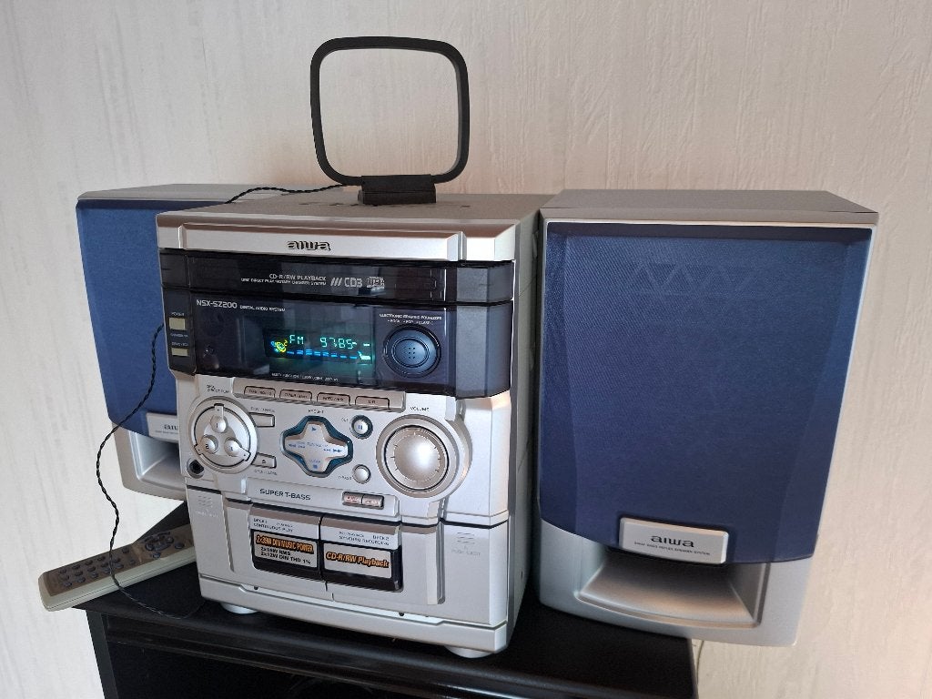 Aiwa NSX-SZ200 mini hifi-systeem,, Enlèvement