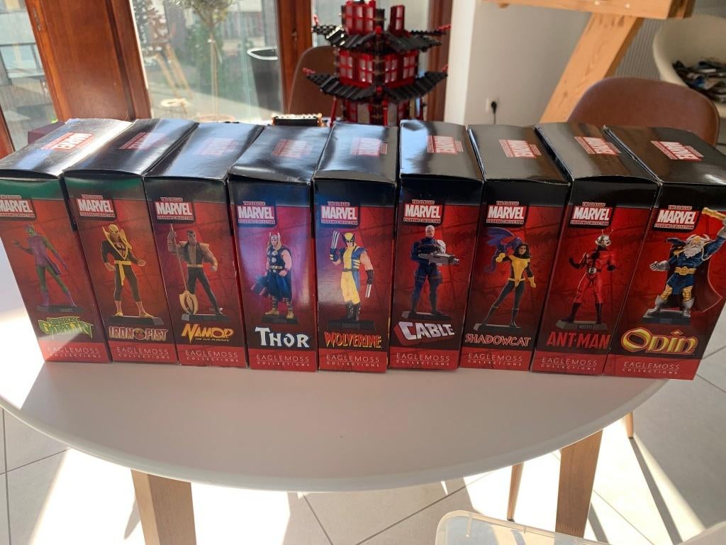 9 Classic Marvel Figurine Collection, Ophalen