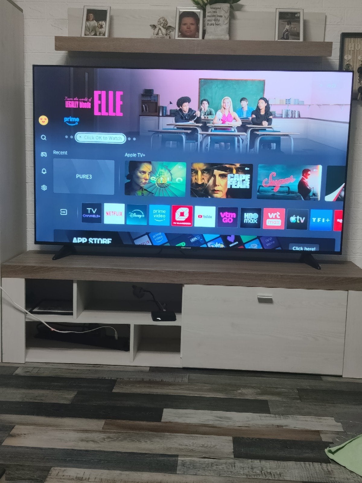 Smart tv edenwood Qled 4k 65inc met garantie, Audio, Tv en Foto, Televisies, Ophalen, QLED, Smart TV