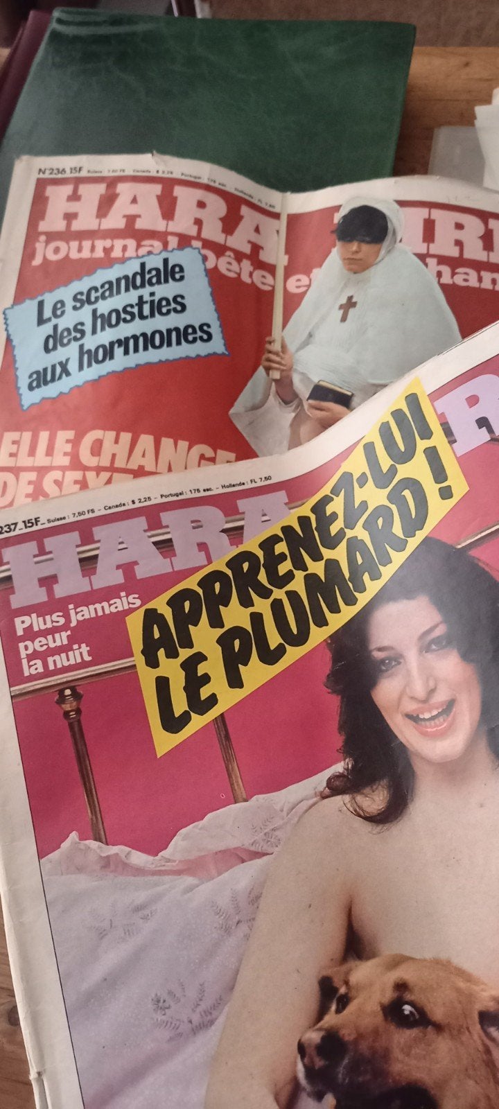 hara-kiri journal, Enlèvement ou Envoi, 1980 à nos jours, Journal ou Magazine