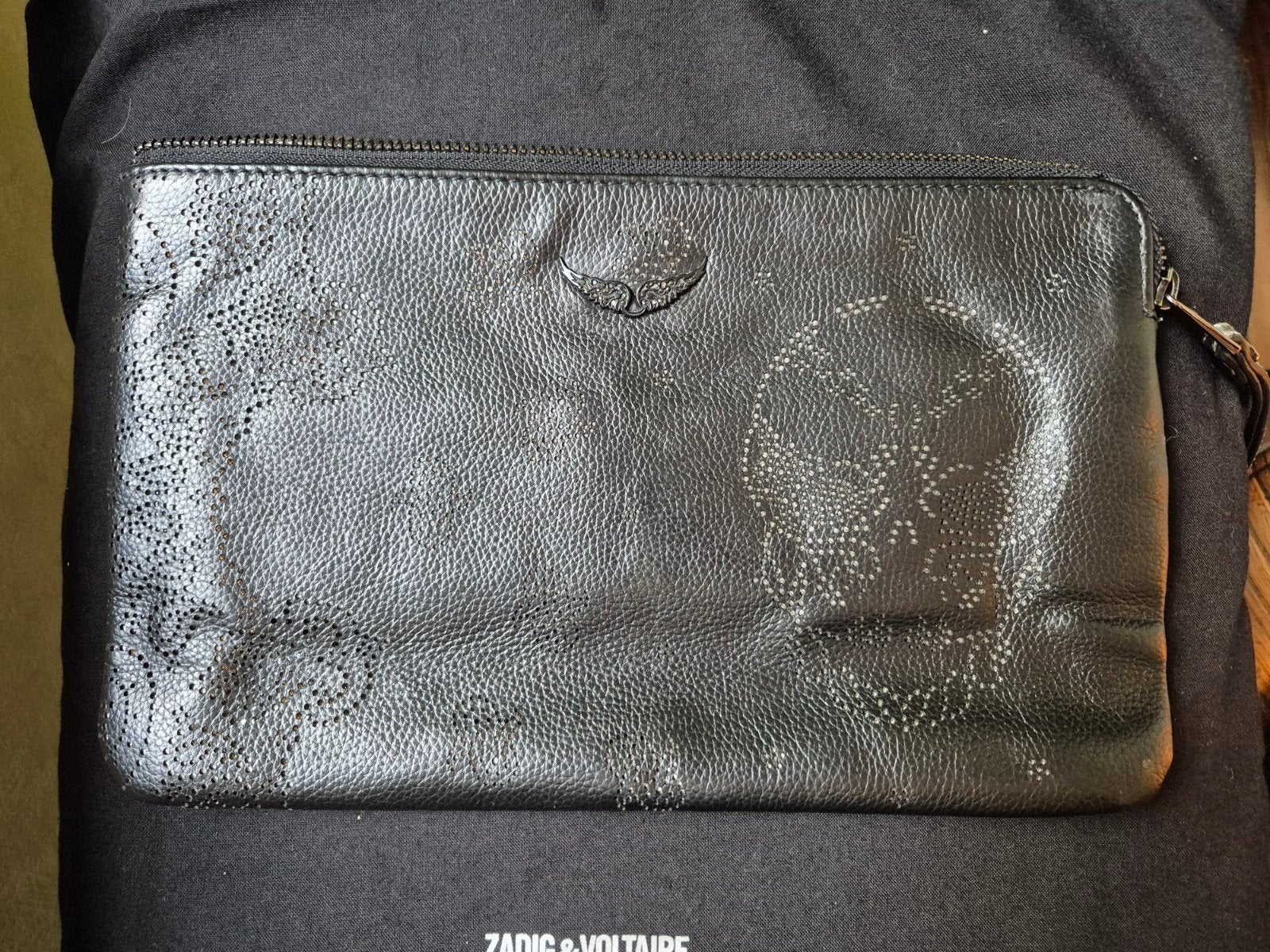 Nouvelle pochette Zadig&Voltaire en forme de crâne, Enlèvement ou Envoi, Neuf, Noir, Autres types